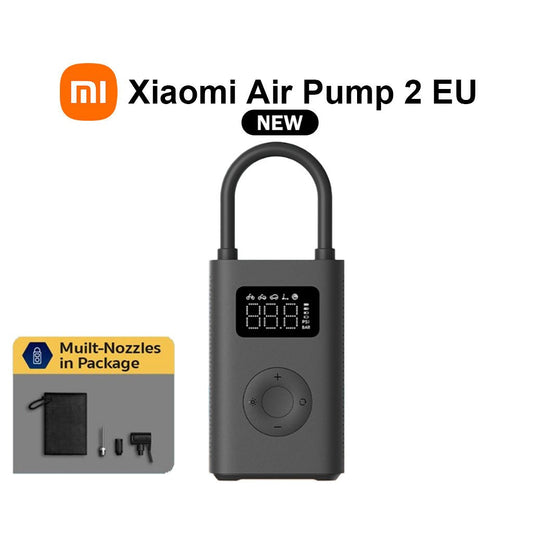 Xiaomi Air Pump 2 EU Portable Digital 150PSI Rechargeable Electronic Compressor